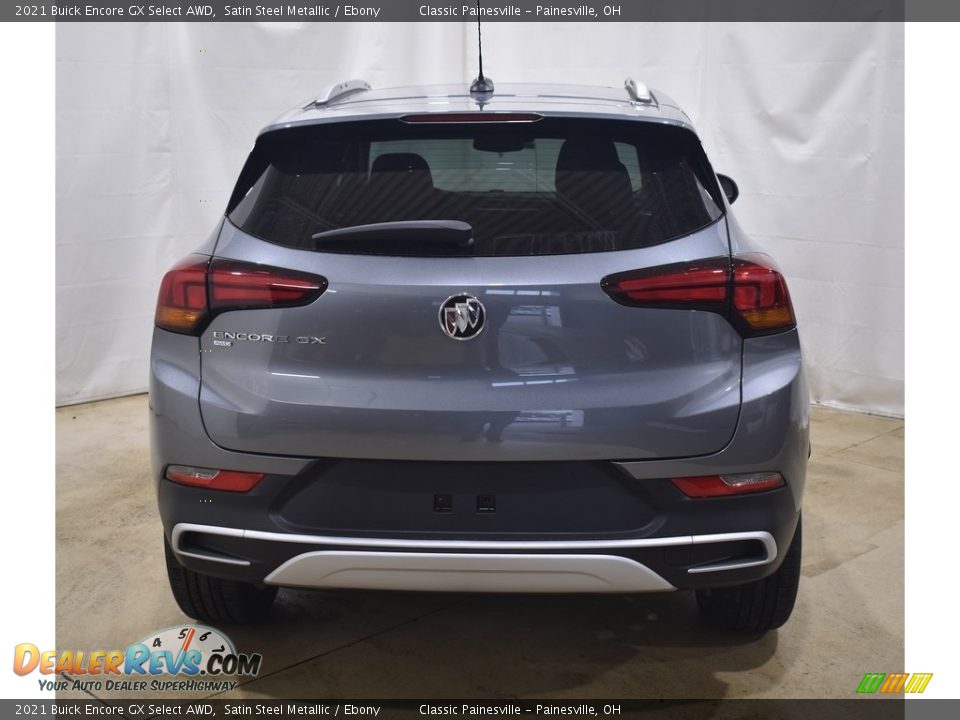 2021 Buick Encore GX Select AWD Satin Steel Metallic / Ebony Photo #3