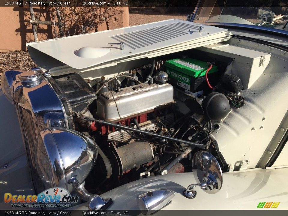 1953 MG TD Roadster 1250 cc XPAG OHV 8-Valve 4 Cylinder Engine Photo #17