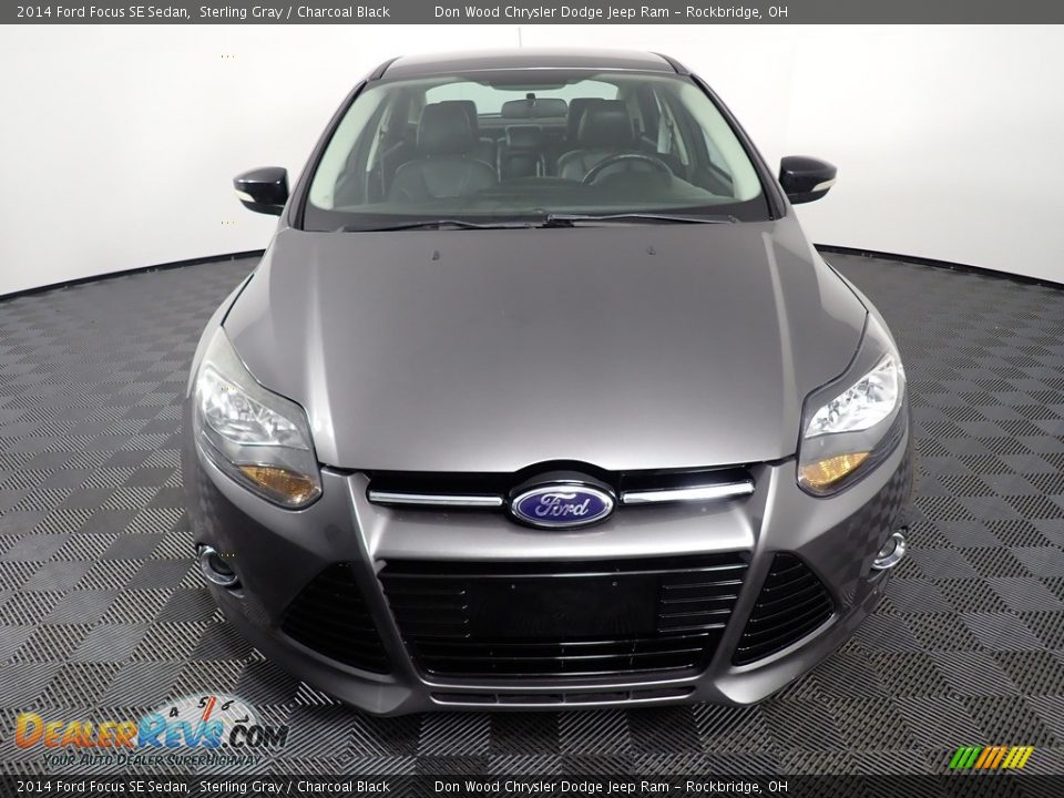 2014 Ford Focus SE Sedan Sterling Gray / Charcoal Black Photo #4