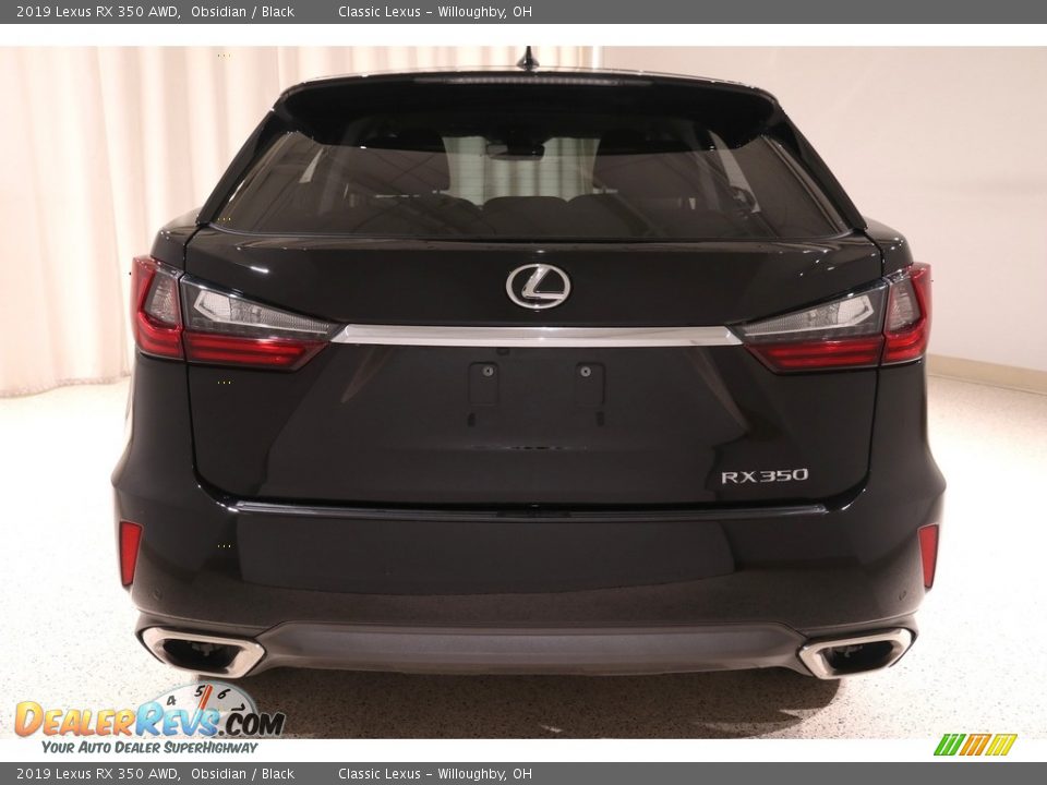 2019 Lexus RX 350 AWD Obsidian / Black Photo #23