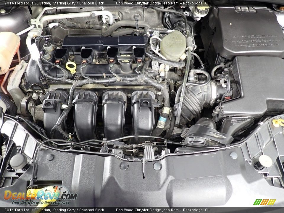 2014 Ford Focus SE Sedan Sterling Gray / Charcoal Black Photo #6