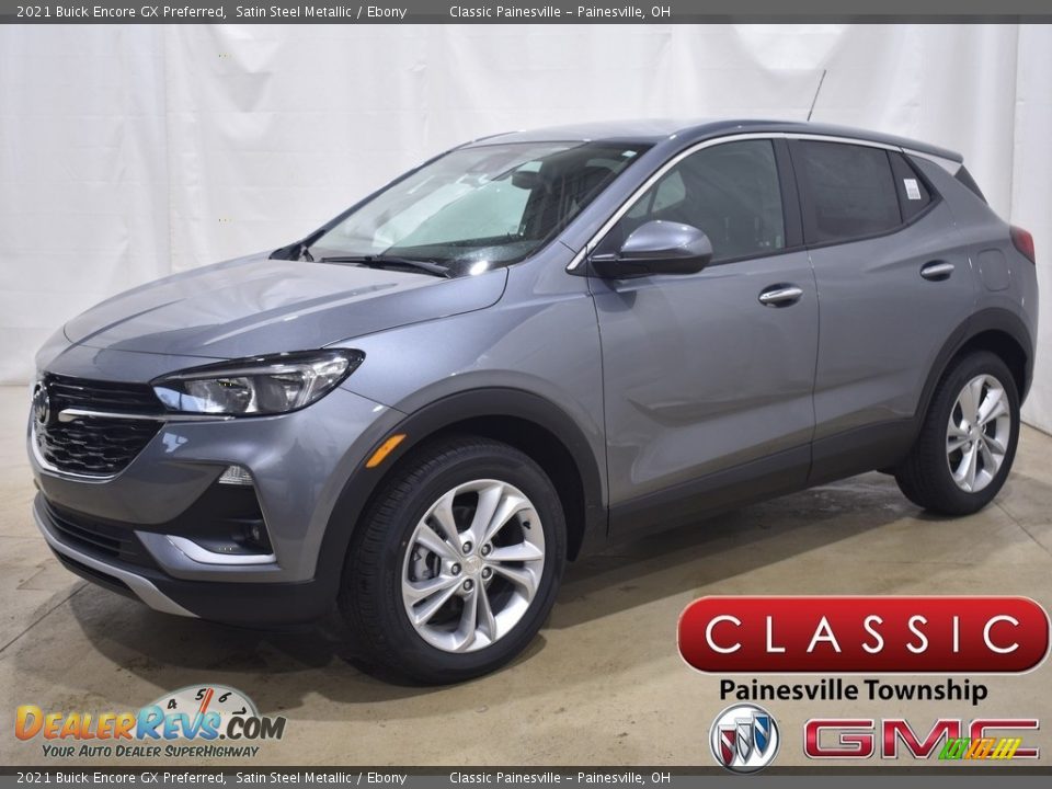 2021 Buick Encore GX Preferred Satin Steel Metallic / Ebony Photo #1