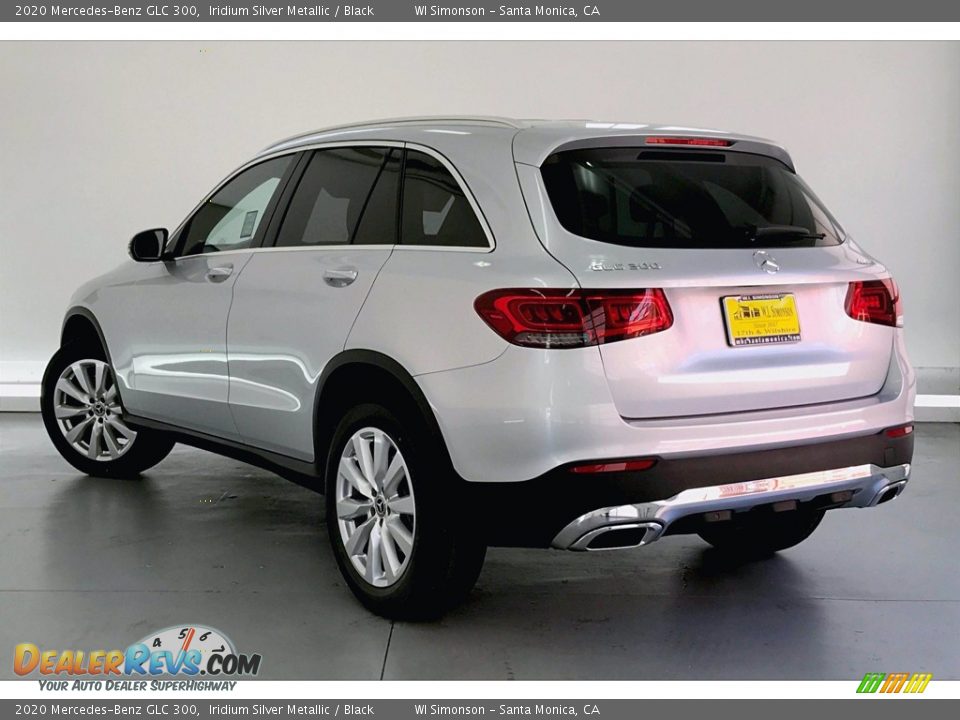 2020 Mercedes-Benz GLC 300 Iridium Silver Metallic / Black Photo #2