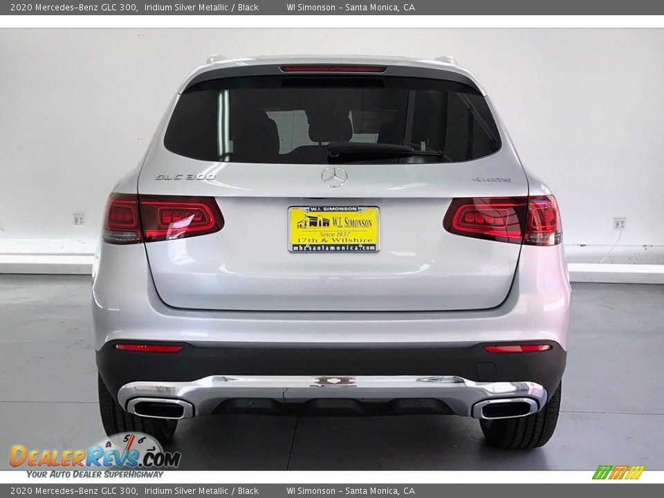 2020 Mercedes-Benz GLC 300 Iridium Silver Metallic / Black Photo #3