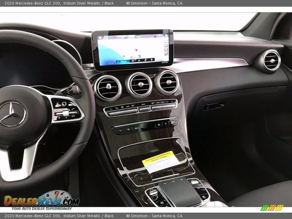 2020 Mercedes-Benz GLC 300 Iridium Silver Metallic / Black Photo #6