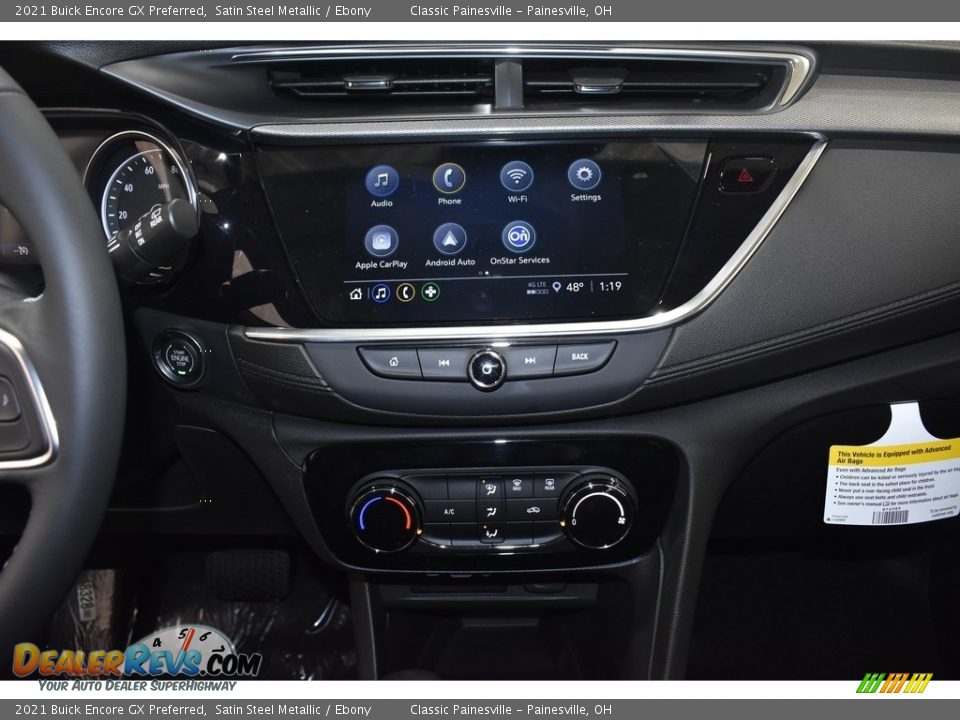 2021 Buick Encore GX Preferred Satin Steel Metallic / Ebony Photo #12