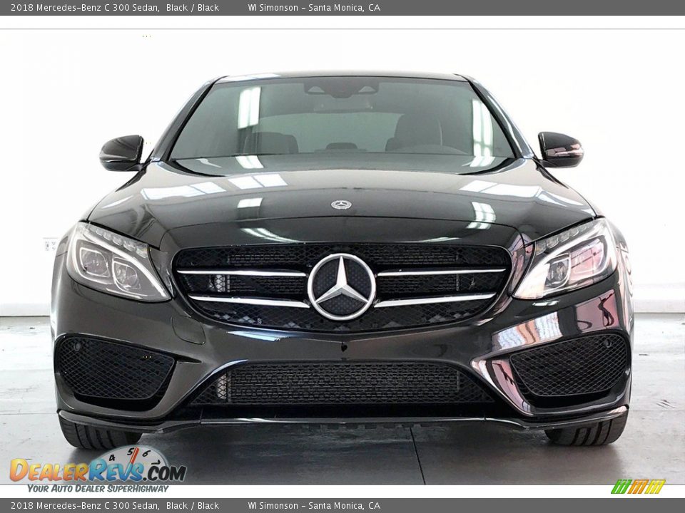 Black 2018 Mercedes-Benz C 300 Sedan Photo #2