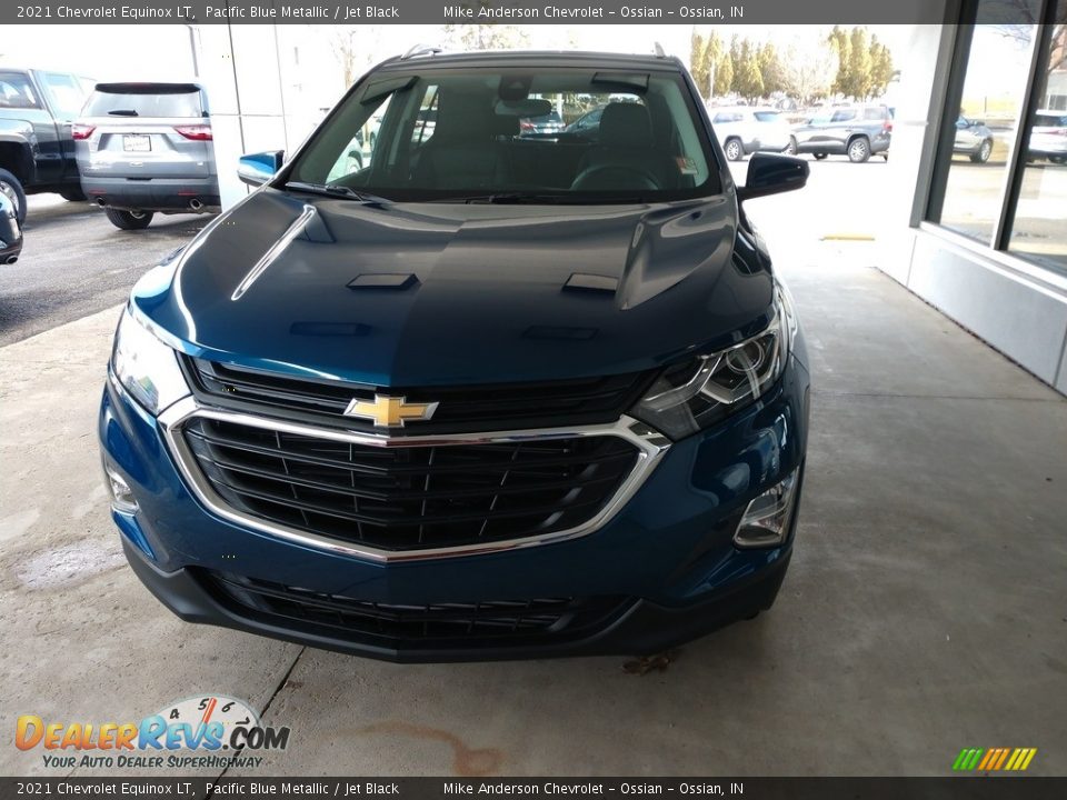 2021 Chevrolet Equinox LT Pacific Blue Metallic / Jet Black Photo #11