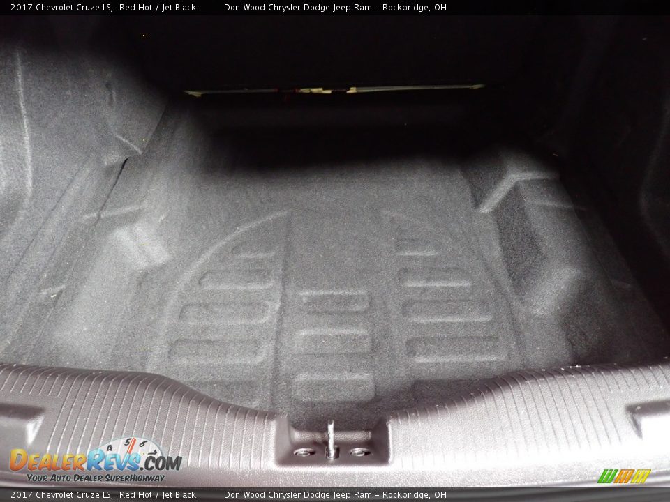 2017 Chevrolet Cruze LS Red Hot / Jet Black Photo #14