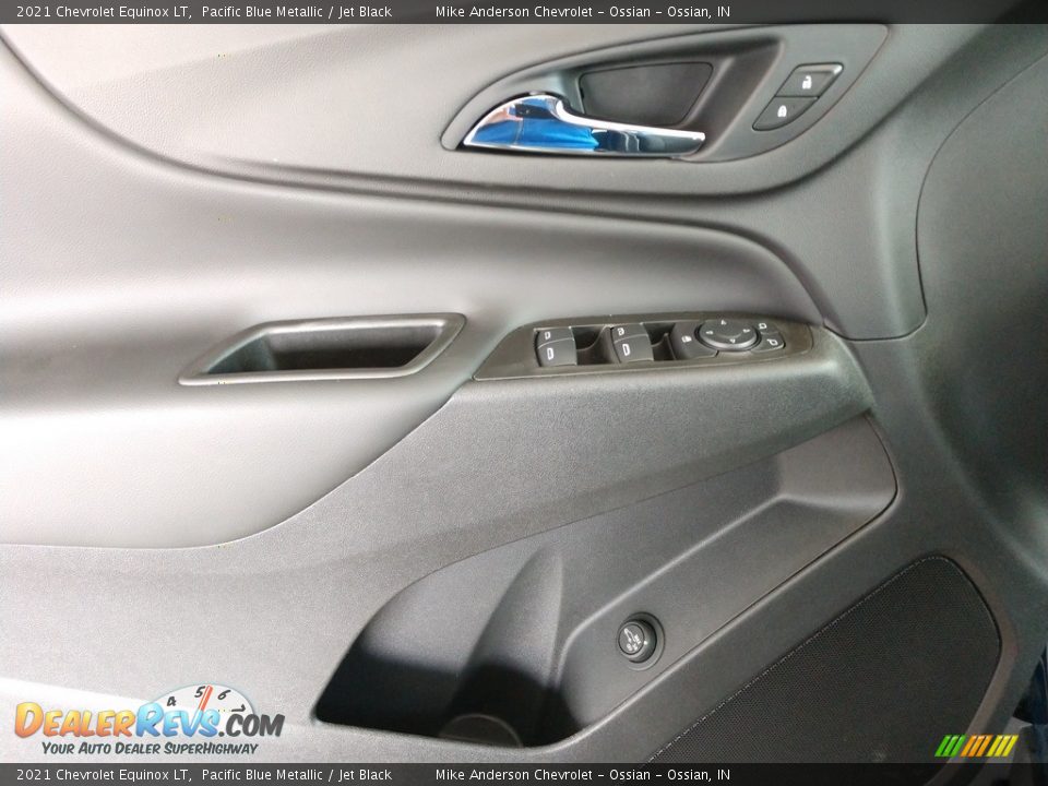 2021 Chevrolet Equinox LT Pacific Blue Metallic / Jet Black Photo #24