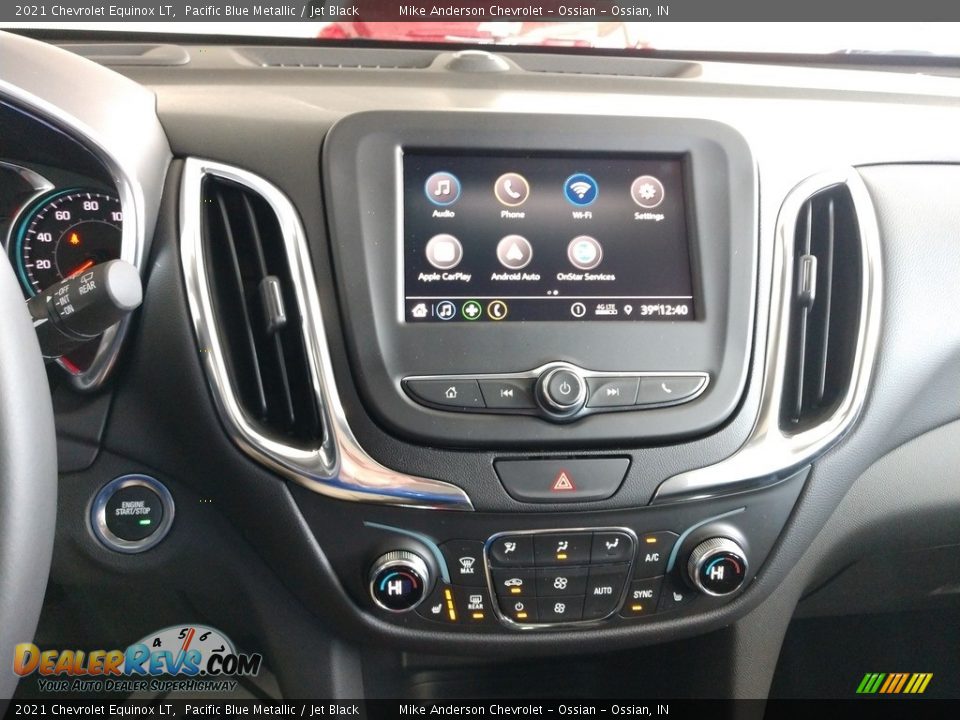 2021 Chevrolet Equinox LT Pacific Blue Metallic / Jet Black Photo #29