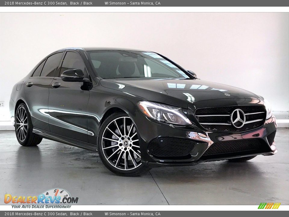 Front 3/4 View of 2018 Mercedes-Benz C 300 Sedan Photo #34