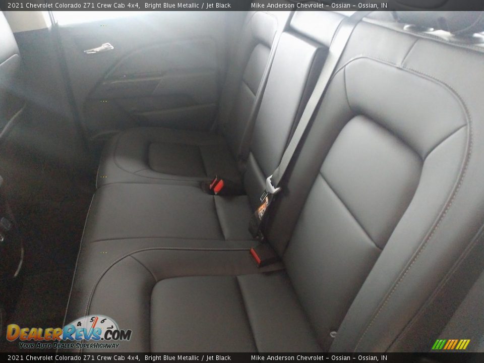 2021 Chevrolet Colorado Z71 Crew Cab 4x4 Bright Blue Metallic / Jet Black Photo #11