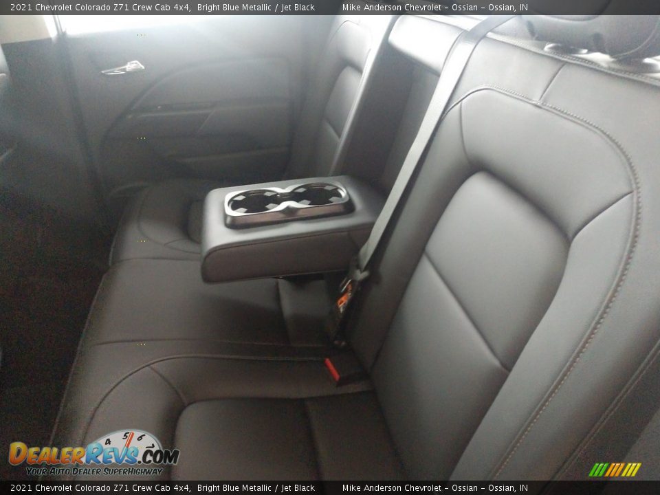 2021 Chevrolet Colorado Z71 Crew Cab 4x4 Bright Blue Metallic / Jet Black Photo #12
