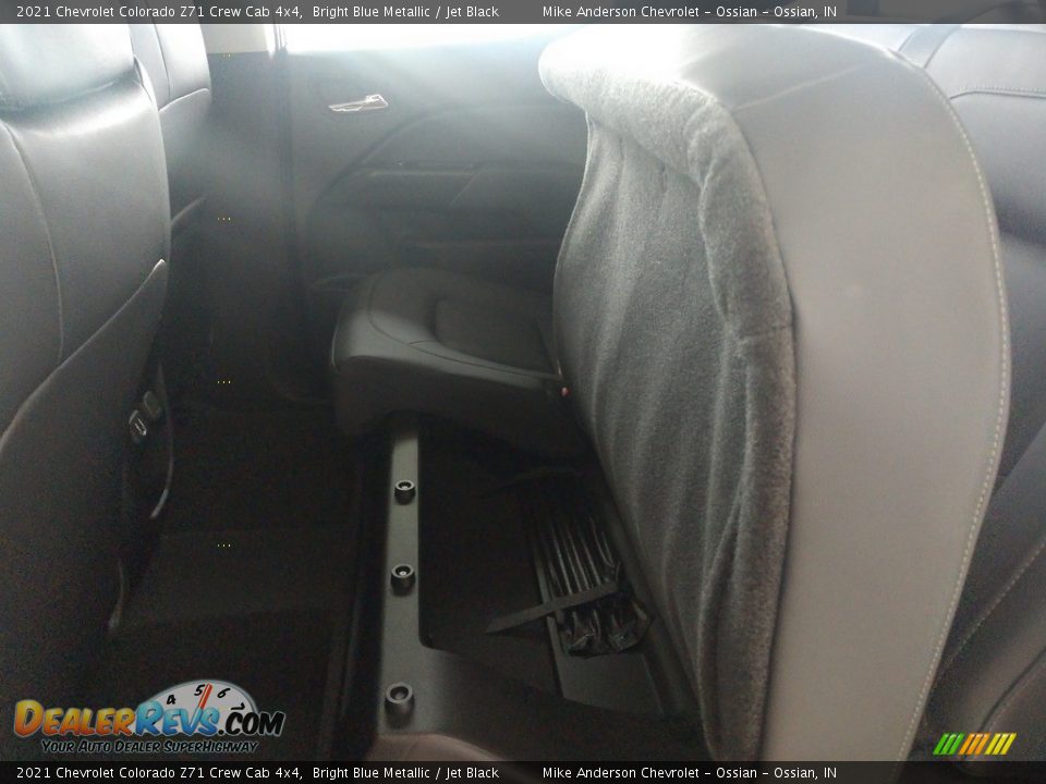 2021 Chevrolet Colorado Z71 Crew Cab 4x4 Bright Blue Metallic / Jet Black Photo #13