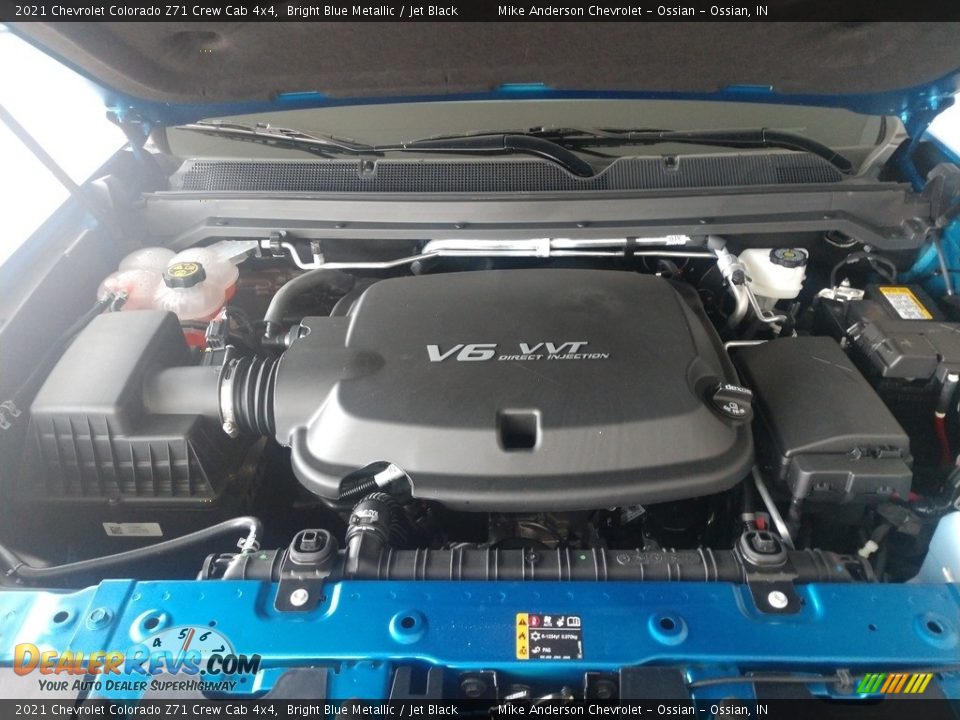 2021 Chevrolet Colorado Z71 Crew Cab 4x4 3.6 Liter DFI DOHC 24-Valve VVT V6 Engine Photo #17
