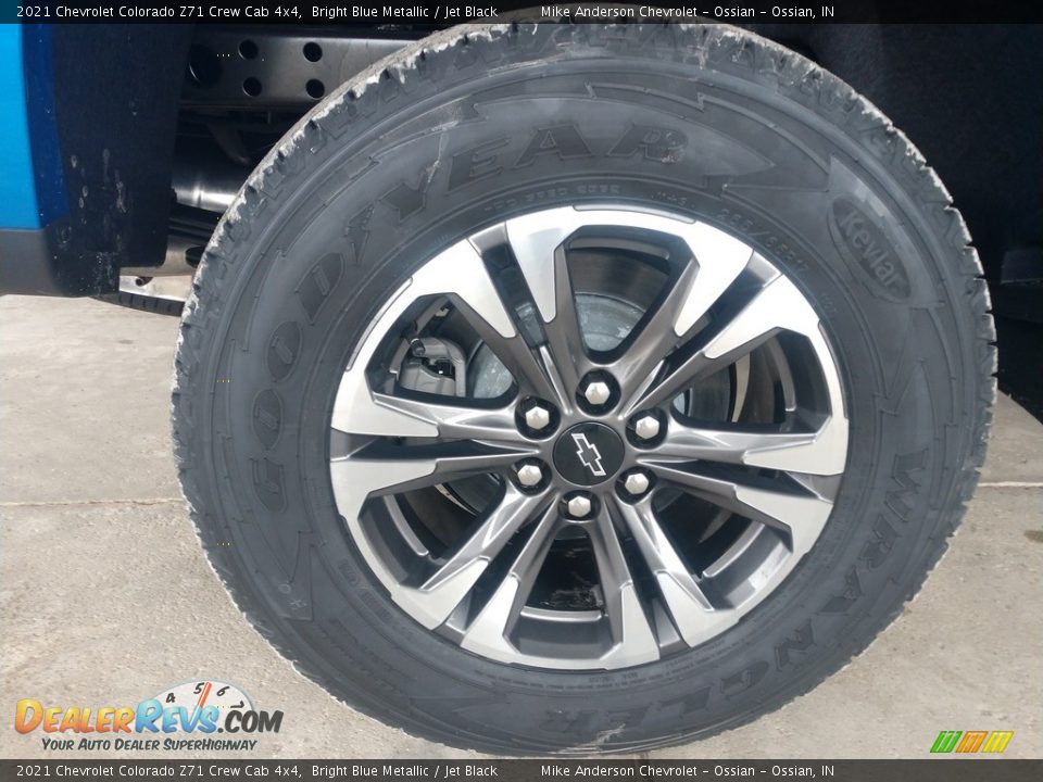 2021 Chevrolet Colorado Z71 Crew Cab 4x4 Wheel Photo #19