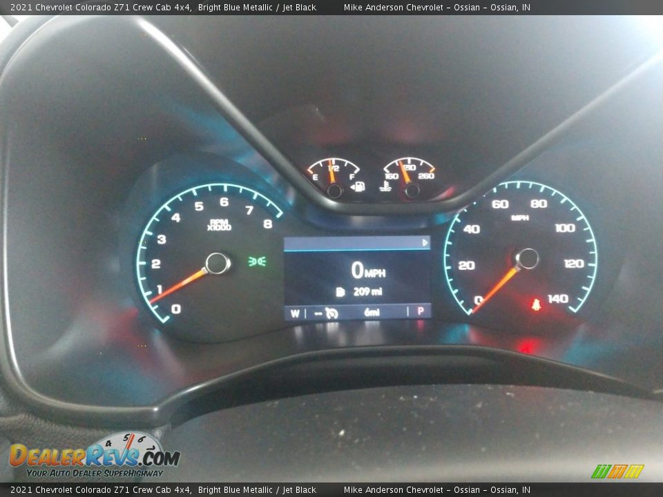 2021 Chevrolet Colorado Z71 Crew Cab 4x4 Gauges Photo #27