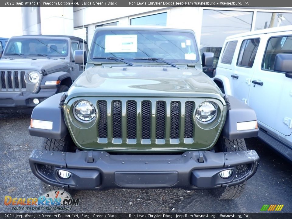 Sarge Green 2021 Jeep Wrangler Freedom Edition 4x4 Photo #9