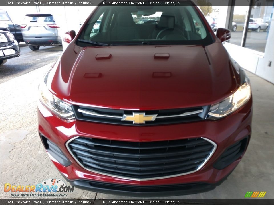 2021 Chevrolet Trax LS Crimson Metallic / Jet Black Photo #10