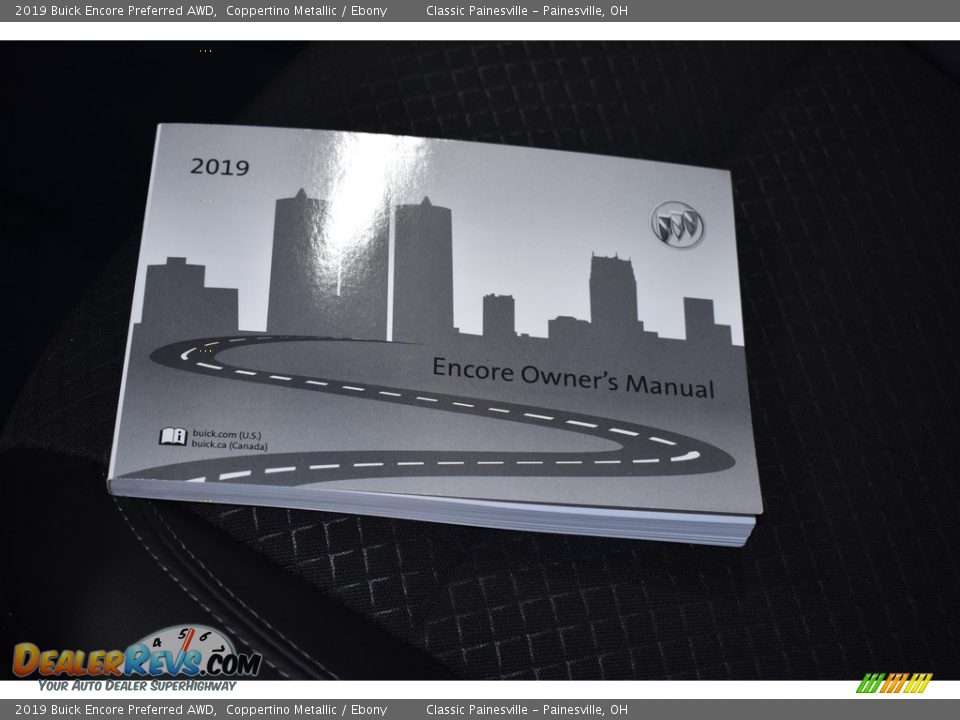 2019 Buick Encore Preferred AWD Coppertino Metallic / Ebony Photo #16