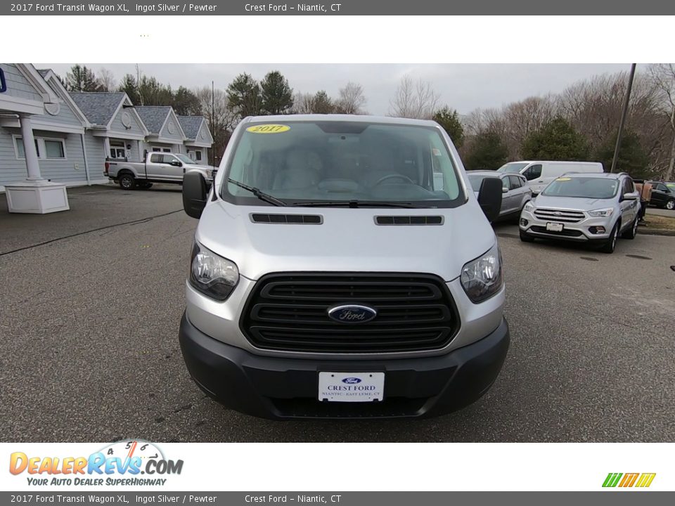 2017 Ford Transit Wagon XL Ingot Silver / Pewter Photo #2