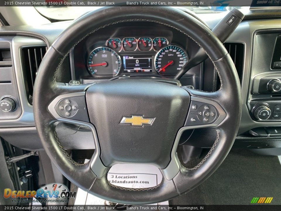 2015 Chevrolet Silverado 1500 LT Double Cab Steering Wheel Photo #15