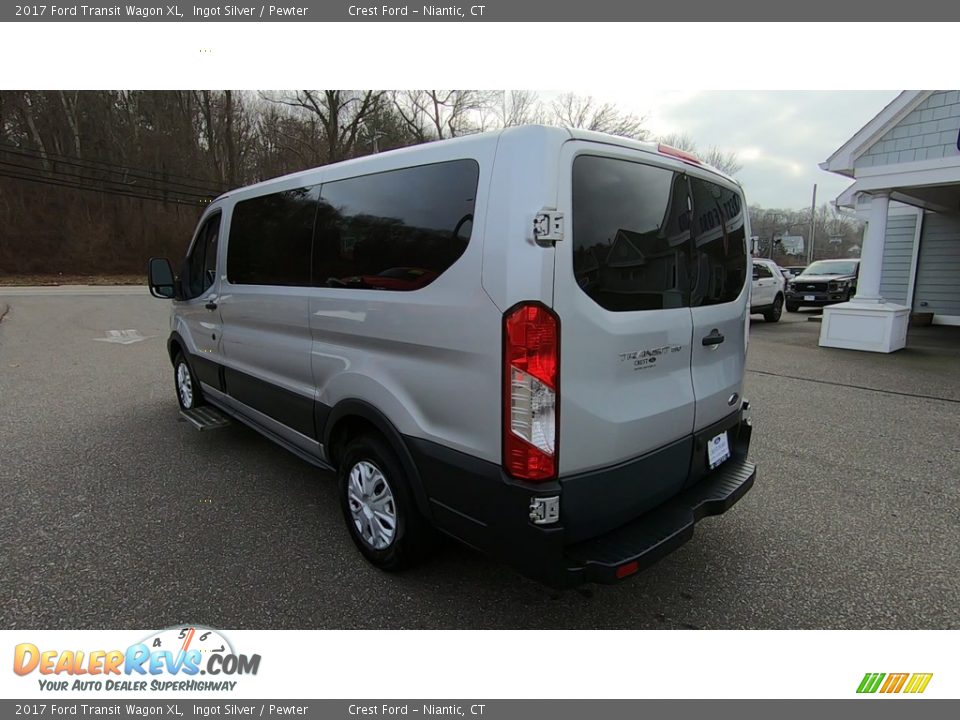 2017 Ford Transit Wagon XL Ingot Silver / Pewter Photo #5