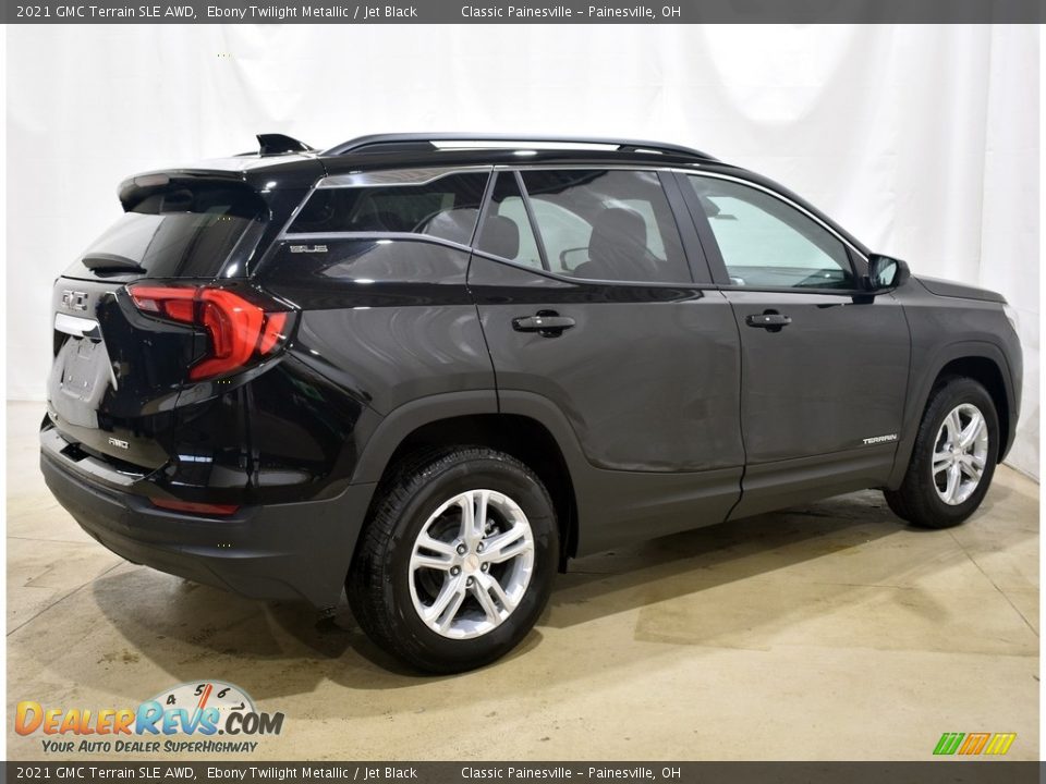 2021 GMC Terrain SLE AWD Ebony Twilight Metallic / Jet Black Photo #2