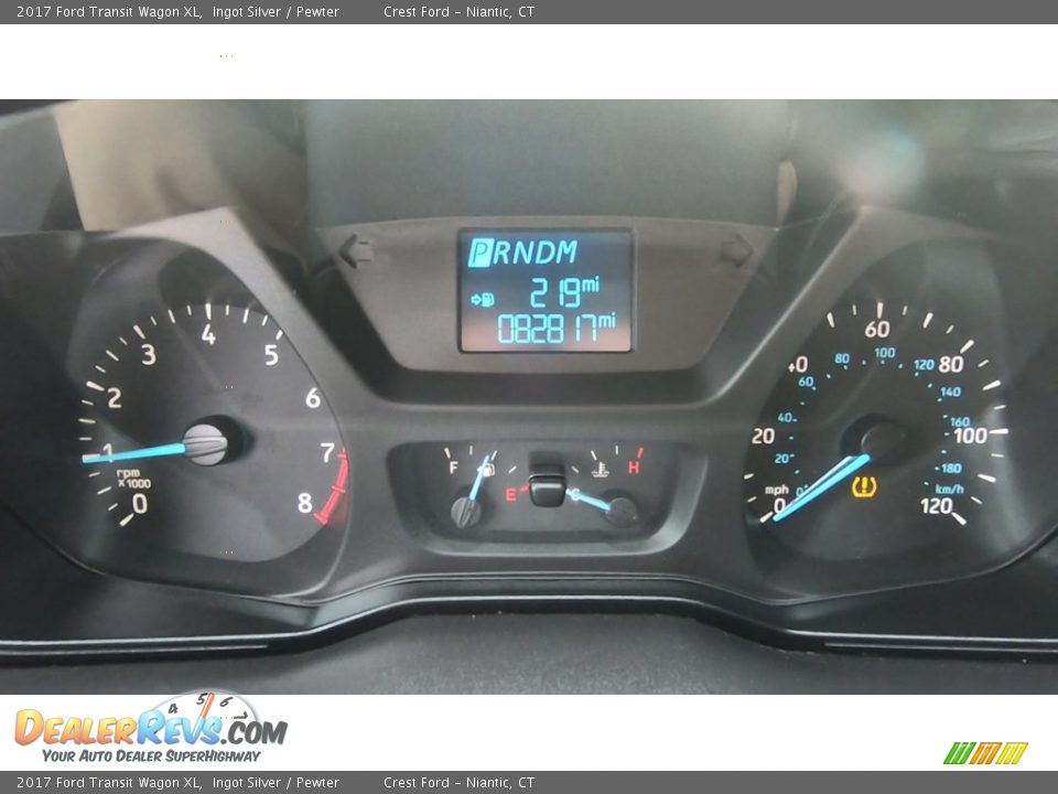 2017 Ford Transit Wagon XL Gauges Photo #13