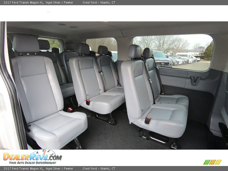 Rear Seat of 2017 Ford Transit Wagon XL Photo #20