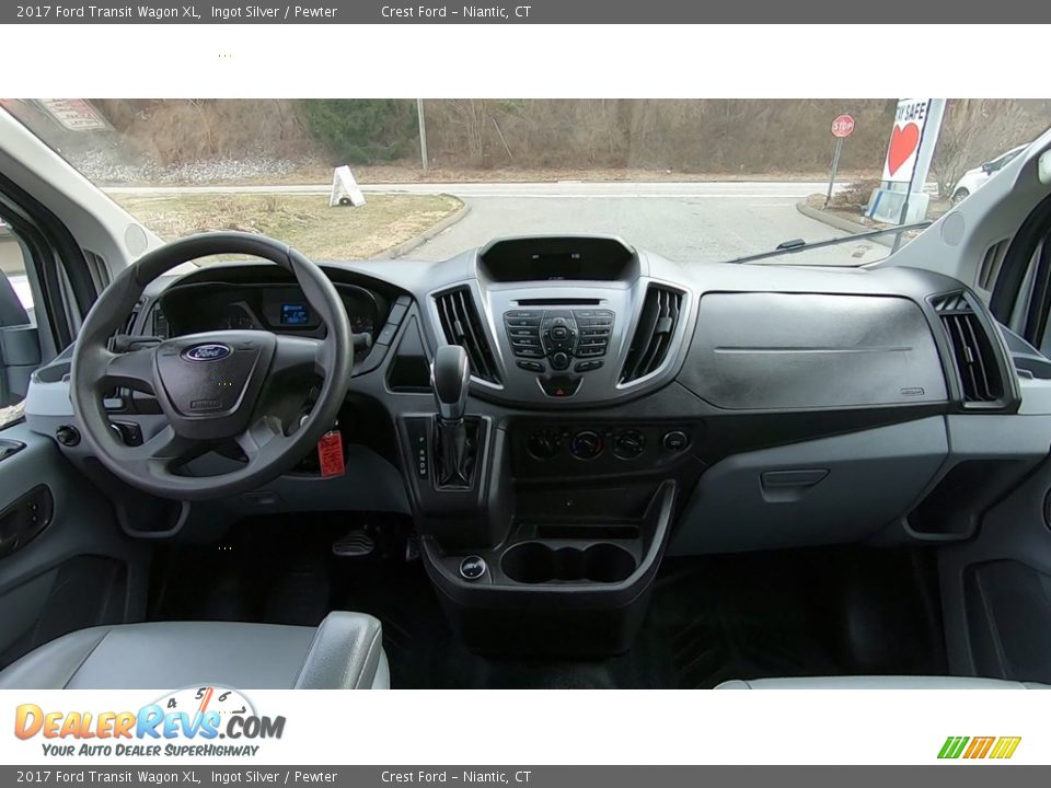 Dashboard of 2017 Ford Transit Wagon XL Photo #21