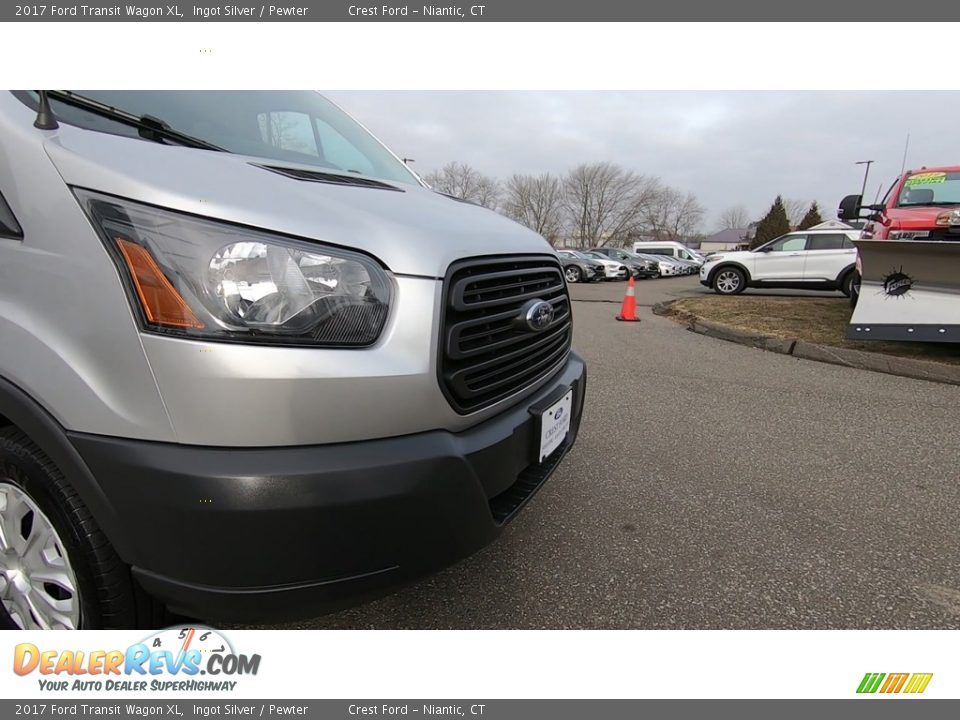 2017 Ford Transit Wagon XL Ingot Silver / Pewter Photo #25