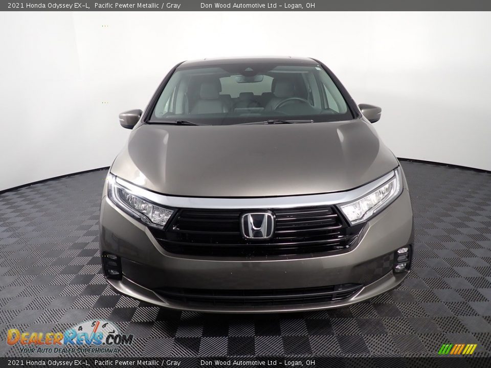 2021 Honda Odyssey EX-L Pacific Pewter Metallic / Gray Photo #6
