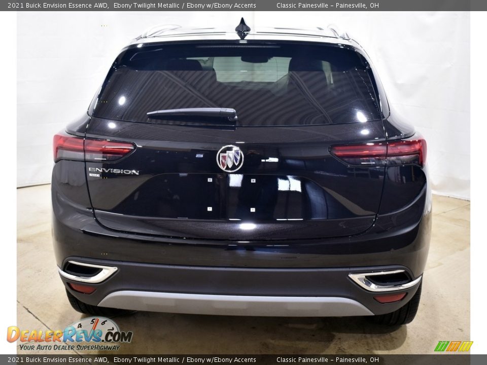 2021 Buick Envision Essence AWD Ebony Twilight Metallic / Ebony w/Ebony Accents Photo #3