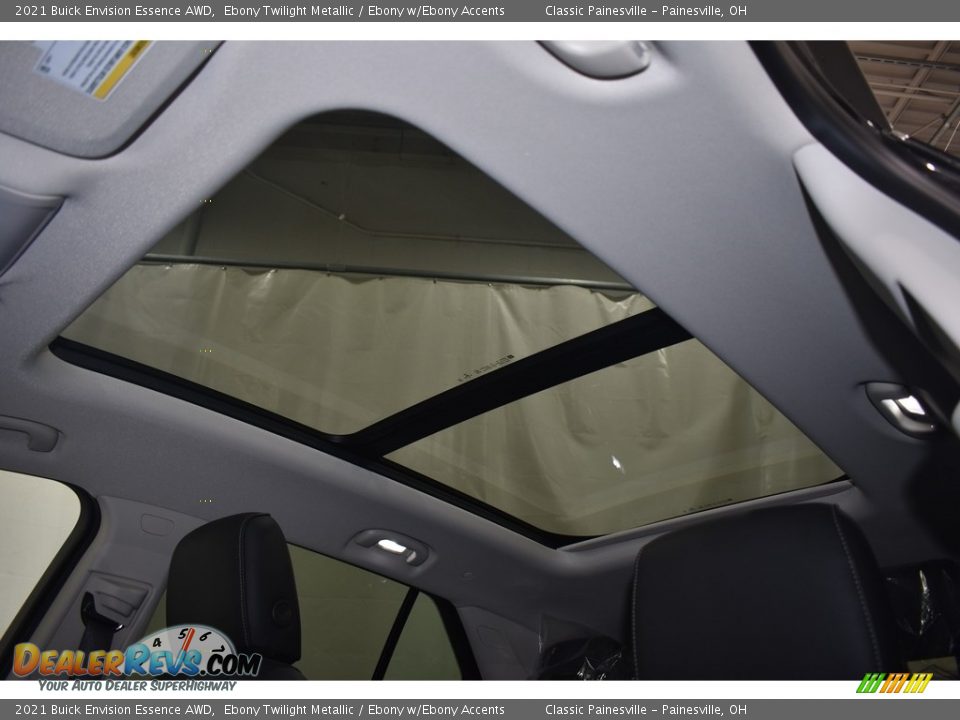 Sunroof of 2021 Buick Envision Essence AWD Photo #6