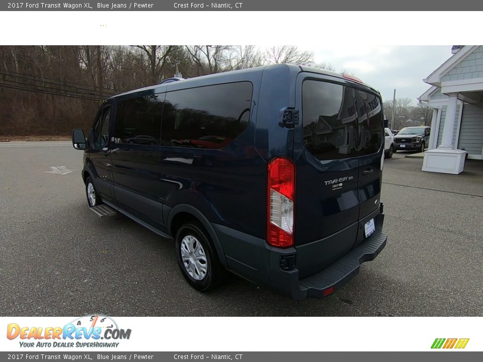 2017 Ford Transit Wagon XL Blue Jeans / Pewter Photo #5