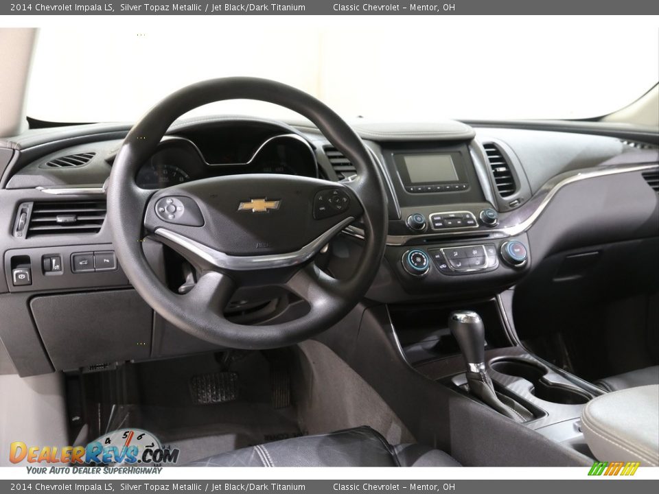 2014 Chevrolet Impala LS Silver Topaz Metallic / Jet Black/Dark Titanium Photo #6