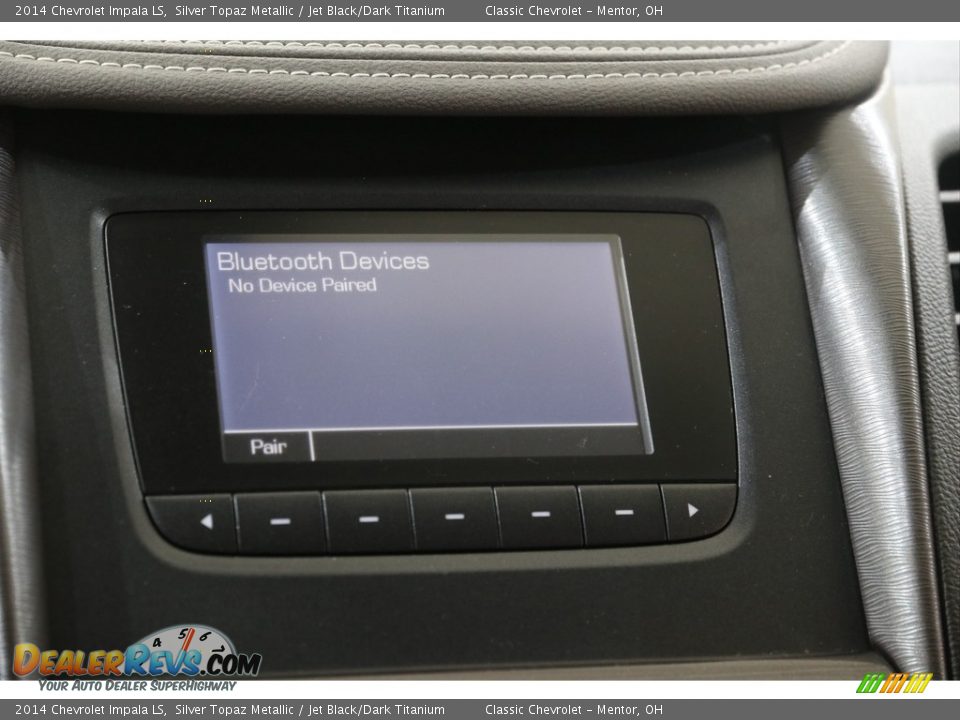 2014 Chevrolet Impala LS Silver Topaz Metallic / Jet Black/Dark Titanium Photo #11