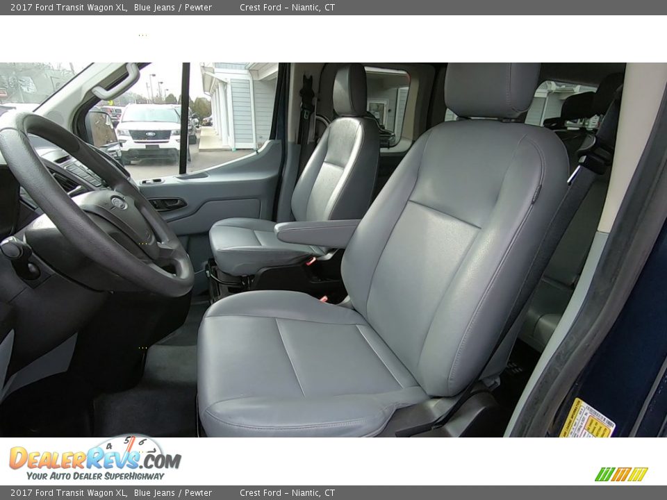 Front Seat of 2017 Ford Transit Wagon XL Photo #11