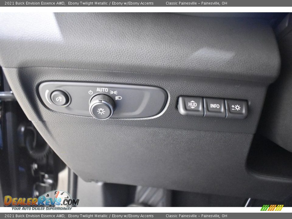 Controls of 2021 Buick Envision Essence AWD Photo #14