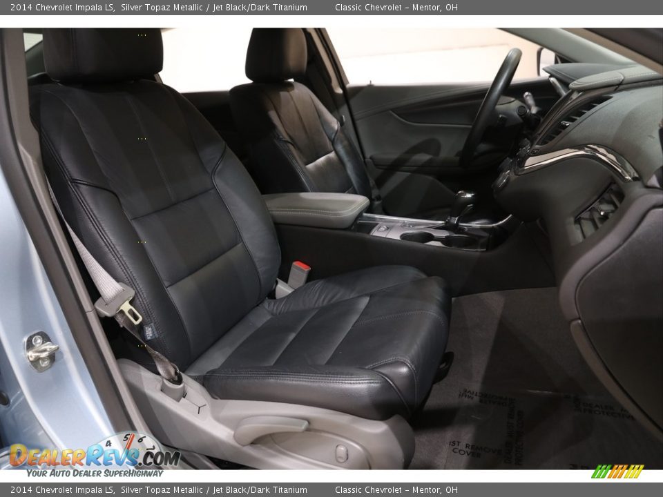 2014 Chevrolet Impala LS Silver Topaz Metallic / Jet Black/Dark Titanium Photo #14