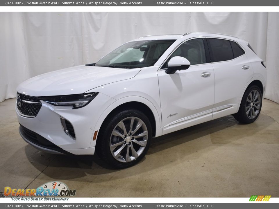 Front 3/4 View of 2021 Buick Envision Avenir AWD Photo #1