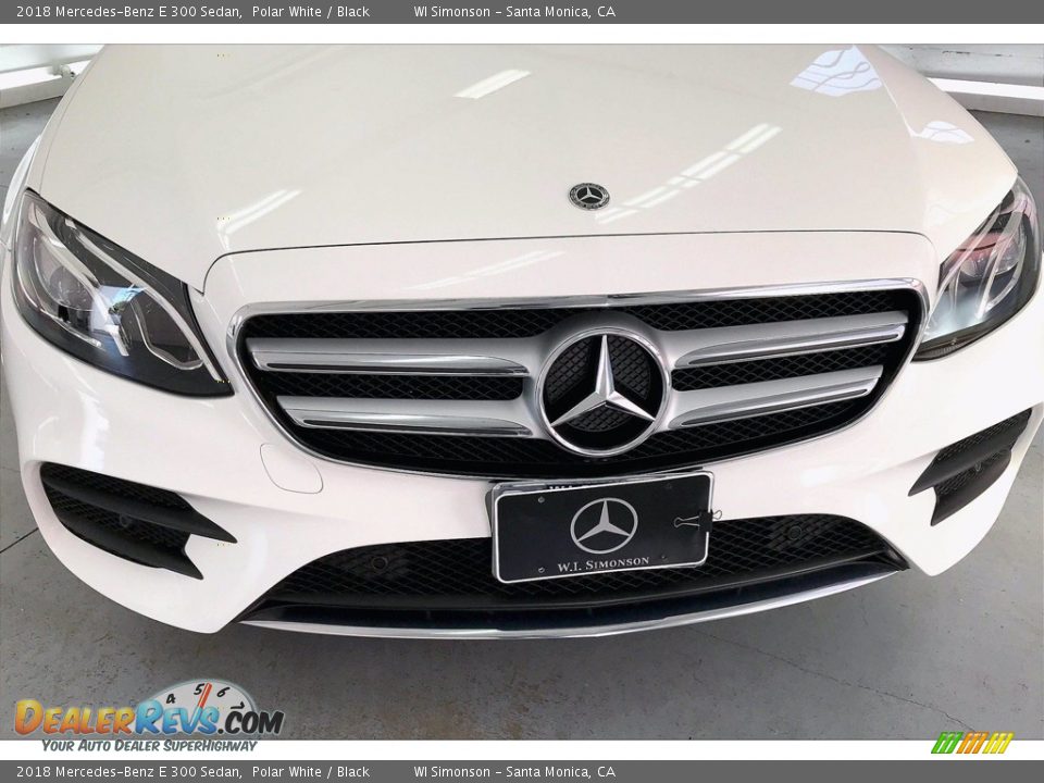 2018 Mercedes-Benz E 300 Sedan Polar White / Black Photo #30