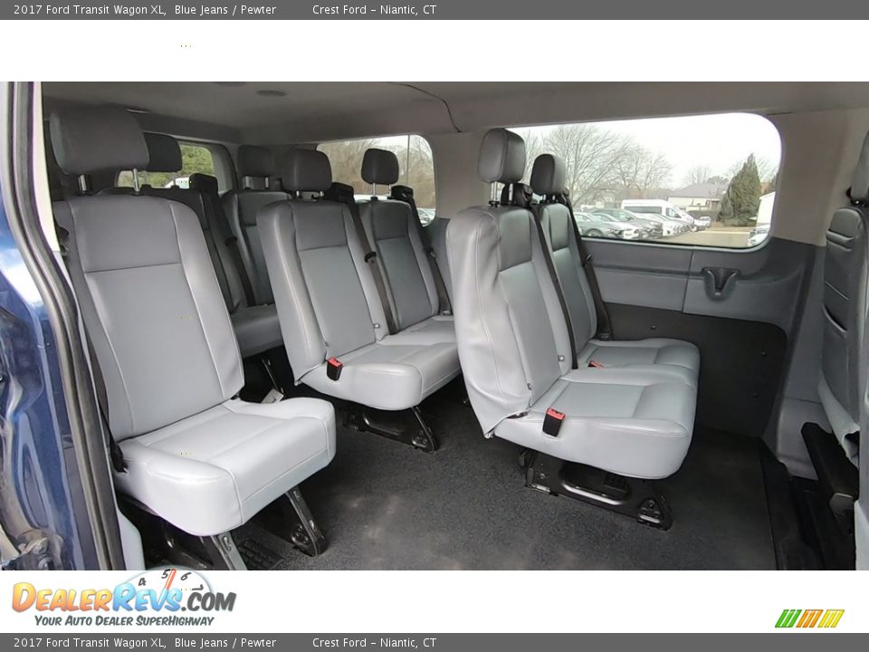 Rear Seat of 2017 Ford Transit Wagon XL Photo #20