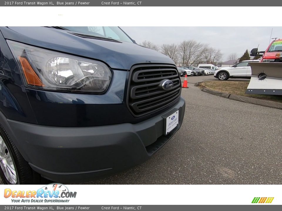 2017 Ford Transit Wagon XL Blue Jeans / Pewter Photo #25