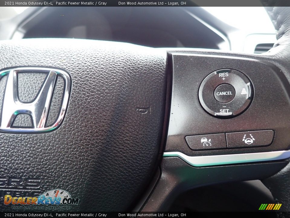 2021 Honda Odyssey EX-L Pacific Pewter Metallic / Gray Photo #26