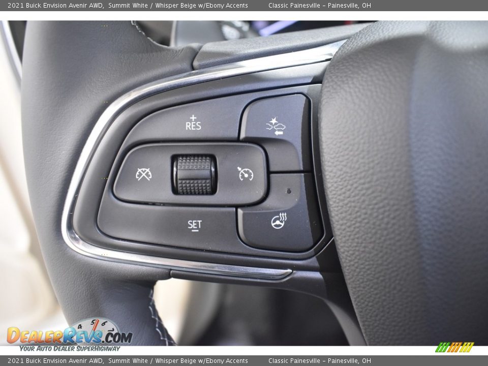 2021 Buick Envision Avenir AWD Steering Wheel Photo #13