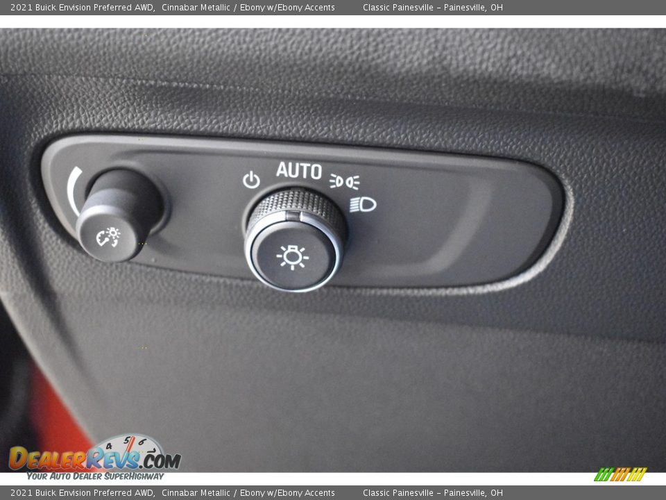 Controls of 2021 Buick Envision Preferred AWD Photo #10