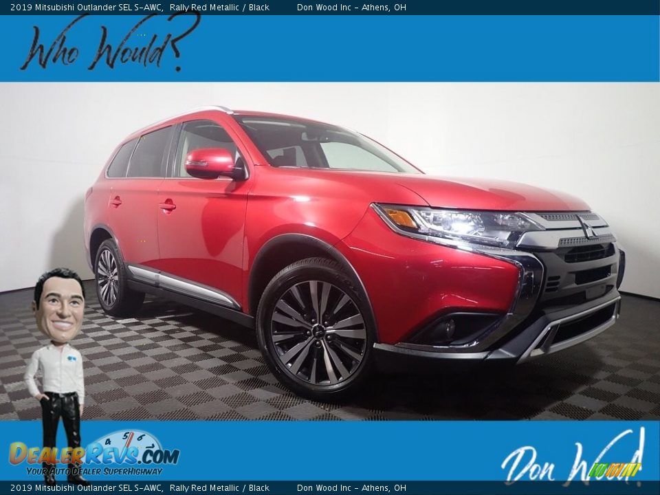 2019 Mitsubishi Outlander SEL S-AWC Rally Red Metallic / Black Photo #1